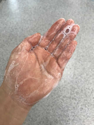아쿠아큐링 아쿠아S링 퓨어리프레싱 헤어케어 500ml — 5점을 준 리뷰어가 2018년 8월 올린 사용 사진