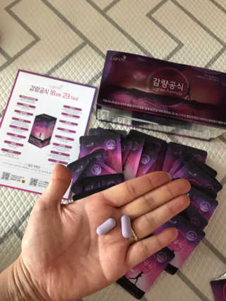 [감량공식] 다이어트 건강기능식품 — 5점을 준 리뷰어가 2019년 12월 올린 사용 사진