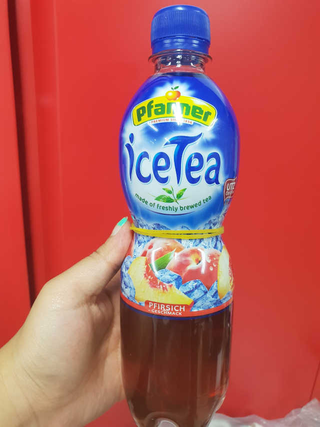 패너 복숭아 아이스티 리뷰 사진