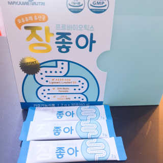 메이준뉴트리 모유유래 유산균 장좋아 2gx30포 — 4점을 준 리뷰어가 2020년 2월 올린 사용 사진
