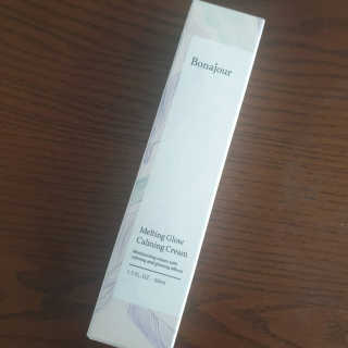 보나쥬르 멜팅 글로우 카밍 크림 50ml — 3점을 준 리뷰어가 2020년 1월 올린 사용 사진