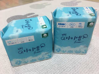 보타메디 마이아이엠 생리대 — 4.5점을 준 리뷰어가 2019년 1월 올린 사용 사진