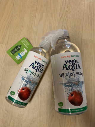베지아쿠아 475ml + 리필 1000ml 1Set — 5점을 준 리뷰어가 2019년 11월 올린 사용 사진