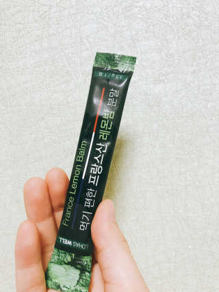 로하스웰 프랑스산 레몬밤 분말 — 4.67점을 준 리뷰어가 2018년 5월 올린 사용 사진