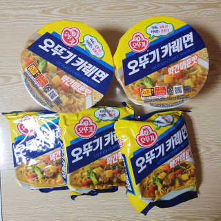 오뚜기카레면 2차 모집 — 4점을 준 리뷰어가 2019년 2월 올린 사용 사진