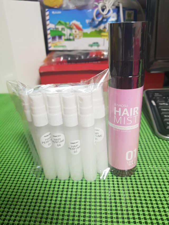 라모수 퍼퓸 소프트닝 컨디셔너 헤어 미스트 리뷰 사진