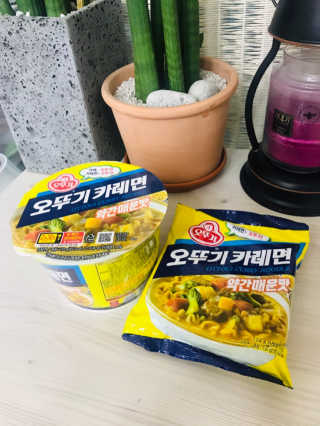오뚜기카레면 2차 모집 — 5점을 준 리뷰어가 2019년 2월 올린 사용 사진
