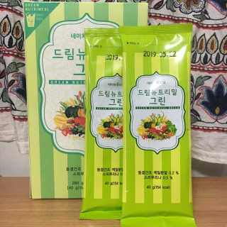 네이처드림 드림뉴트리밀 핑크,그린,옐로 — 4점을 준 리뷰어가 2018년 5월 올린 사용 사진