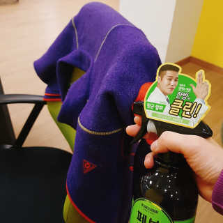 더블유드레스룸 페브클린 500ml — 4.5점을 준 리뷰어가 2018년 11월 올린 사용 사진