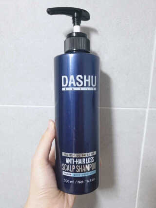 다슈코리아 다슈 데일리 단백질 한방 두피 골드 샴푸 500ml — 4.5점을 준 리뷰어가 2020년 3월 올린 사용 사진