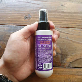 달리프 글램 헤어 데오미스트 100ml 라벤더 or 플라워 — 2.5점을 준 리뷰어가 2020년 3월 올린 사용 사진