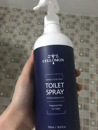 셀로몬 토일렛 스프레이 500ml — 5점을 준 리뷰어가 2018년 5월 올린 사용 사진
