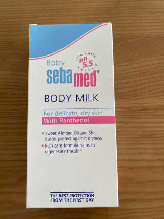 세바메드 베이비 바디밀크 200ml — 4점을 준 리뷰어가 2019년 12월 올린 사용 사진