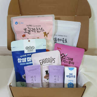 [맘마레시피] 맛과 건강이 한가득, 간식박스 2종 택1 — 5점을 준 리뷰어가 2019년 11월 올린 사용 사진