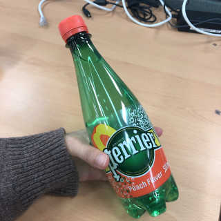 페리에 피치 500ml PET — 4점을 준 리뷰어가 2019년 11월 올린 사용 사진
