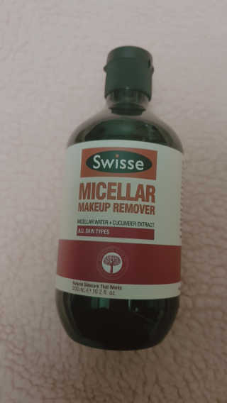 SWISSE 스위스 미셀라 메이크업 리무버 — 5점을 준 리뷰어가 2019년 11월 올린 사용 사진
