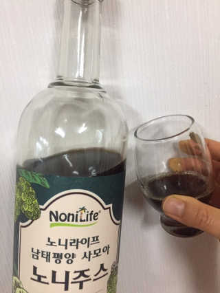장수농가 남태평양 사모아 노니 원액 1L or 200mlx10팩 중 택 1 — 4점을 준 리뷰어가 2019년 1월 올린 사용 사진