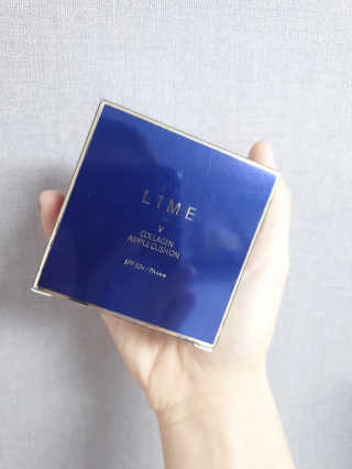 라임코스메틱 V 콜라겐 앰플 쿠션 — 5점을 준 리뷰어가 2020년 2월 올린 사용 사진