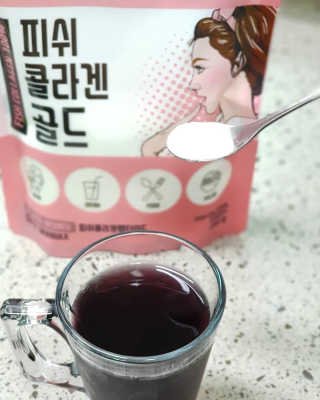 조이뉴트라 피쉬콜라겐골드 — 4.83점을 준 리뷰어가 2018년 8월 올린 사용 사진