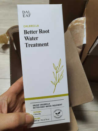 달리프 클로렐라 베러 루트 워터트리트먼트 200ml — 4점을 준 리뷰어가 2020년 3월 올린 사용 사진