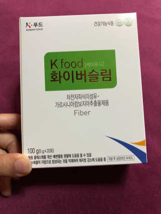 두루원 똥기사의 Kfood 화이버슬림 — 3점을 준 리뷰어가 2018년 7월 올린 사용 사진