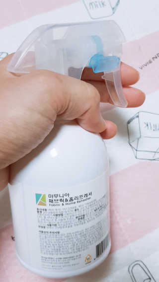마무니아 패브릭 앤 홈리프레셔 + 5종 키트 — 5점을 준 리뷰어가 2019년 8월 올린 사용 사진