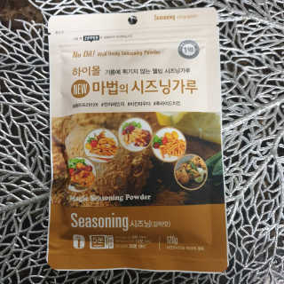 MCP 하이몰 마법의치킨가루2봉랜덤 + 코코넛허니버터2봉 — 5점을 준 리뷰어가 2020년 3월 올린 사용 사진