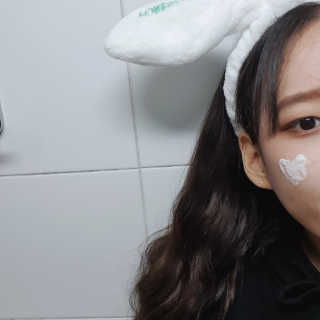 포레스트힐 그린 밸런스 클렌져 40ml + 토끼 헤어밴드 — 5점을 준 리뷰어가 2020년 2월 올린 사용 사진