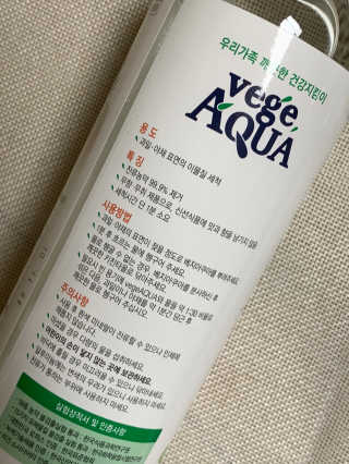 베지아쿠아 475ml + 리필 1000ml 1Set — 4점을 준 리뷰어가 2019년 11월 올린 사용 사진