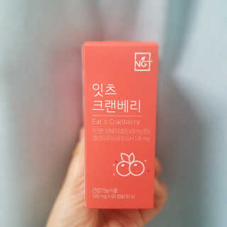 네츄럴굿띵스 잇츠 크랜베리 1병 30일분 — 5점을 준 리뷰어가 2019년 10월 올린 사용 사진