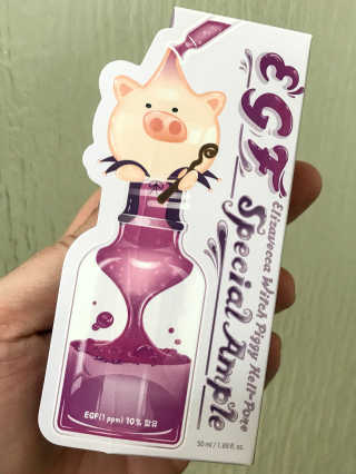 엘리자베카 Elizavecca Witch Piggy Hell-pore EGF 스페셜 앰플 — 4.33점을 준 리뷰어가 2018년 4월 올린 사용 사진