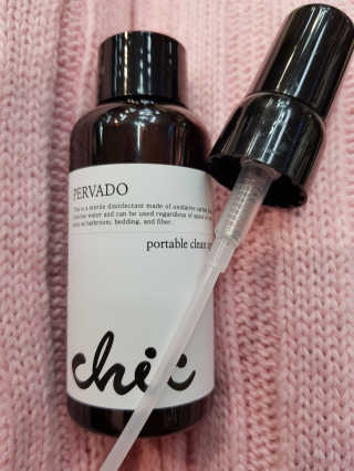 PERVADO 페르바도 산소계 살균소독제 칙, CHIC 60ml — 5점을 준 리뷰어가 2018년 10월 올린 사용 사진