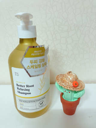 달리프 클로렐라 베러 루트 릴렉싱 샴푸 500ml — 5점을 준 리뷰어가 2020년 1월 올린 사용 사진