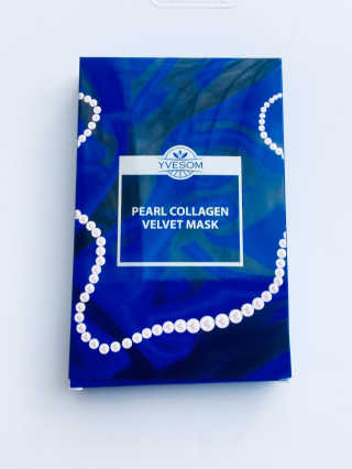 Pearl Collagen Velvet Mask 1 BOX by YVESOM — 5점을 준 리뷰어가 2019년 2월 올린 사용 사진