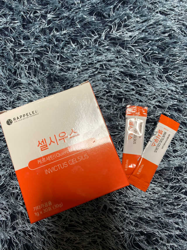 염증을 청소하는 퀘르세틴, 셀시우스 리뷰 사진