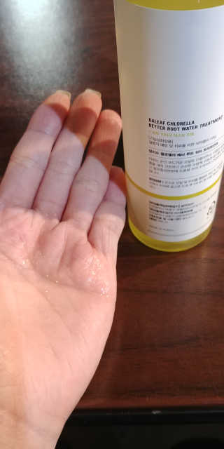 달리프 클로렐라 베러 루트 워터트리트먼트 200ml — 5점을 준 리뷰어가 2020년 2월 올린 사용 사진
