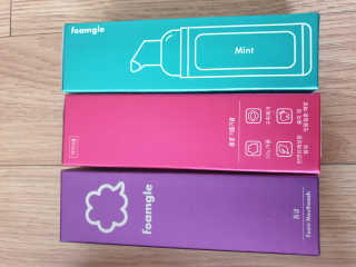 폼글 I foamgle [폼글] 거품가글 50ml 3종 - 민트, 라벤더, 라즈베리 — 5점을 준 리뷰어가 2019년 11월 올린 사용 사진