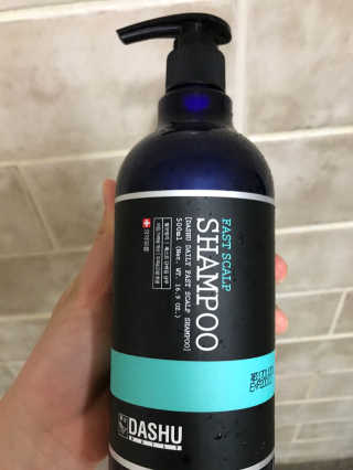 다슈코리아 다슈 데일리 패스트 한방 두피 샴푸 500ml — 4점을 준 리뷰어가 2017년 4월 올린 사용 사진