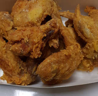 [치킨마루]-  빠사칸윙봉현미 + 콜라 500ml — 5점을 준 리뷰어가 2019년 7월 올린 사용 사진