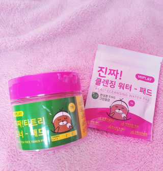 미플레이 진짜 티트리 토너 패드 — 5점을 준 리뷰어가 2018년 11월 올린 사용 사진