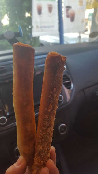 앤티앤스프레즐서초점 [앤티앤스 프레즐 서초본점] 고구마 크림치즈스틱 2인 — 4점을 준 리뷰어가 2019년 10월 올린 사용 사진