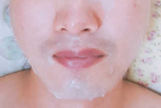 웰더마 사파이어 콜라겐 임팩트 에센셜 마스크 — 5점을 준 리뷰어가 2019년 8월 올린 사용 사진