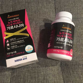 뉴트리비전 리뉴얼 바디체인지 가르시니아 — 3.5점을 준 리뷰어가 2018년 3월 올린 사용 사진