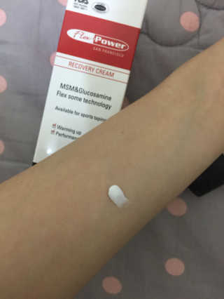 플렉스파워에이더블유에스 리커버리크림 30ml — 4점을 준 리뷰어가 2017년 5월 올린 사용 사진