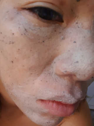 글랜무어 디톡 제올라이트 클리어링 버블 팩 — 5점을 준 리뷰어가 2019년 11월 올린 사용 사진