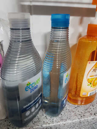 에코버 친환경 주방세제 450ml 무향+카모마일향 — 4.25점을 준 리뷰어가 2018년 12월 올린 사용 사진