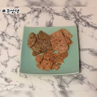 BASSAK 바삭 유기농 현미 누룽지 크래커 3종 — 5점을 준 리뷰어가 2019년 8월 올린 사용 사진