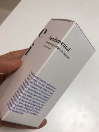 키노닉스 펀더멘탈 하이드레이팅 앰플 부스터 — 4점을 준 리뷰어가 2019년 3월 올린 사용 사진