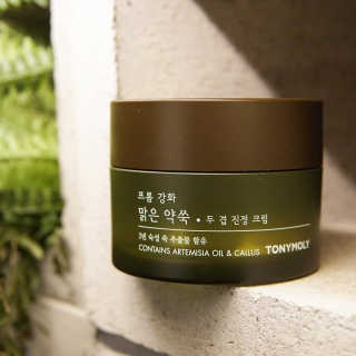 토니모리 프롬 강화 맑은 약쑥 두 겹 진정 크림 — 5점을 준 리뷰어가 2019년 9월 올린 사용 사진