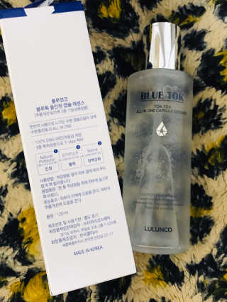 [룰루앤코] 블루톡 올인원 캡슐 에센스 — 5점을 준 리뷰어가 2020년 3월 올린 사용 사진